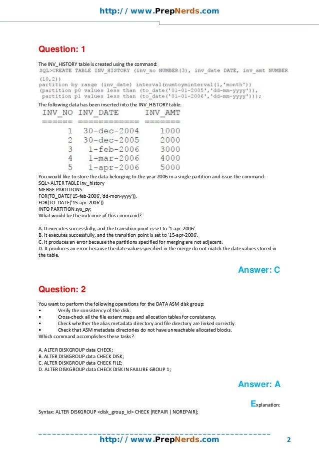 1Z0-106 PDF Testsoftware