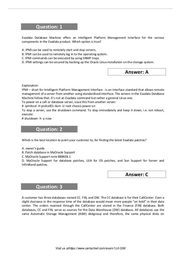 H19-338 Zertifizierungsantworten