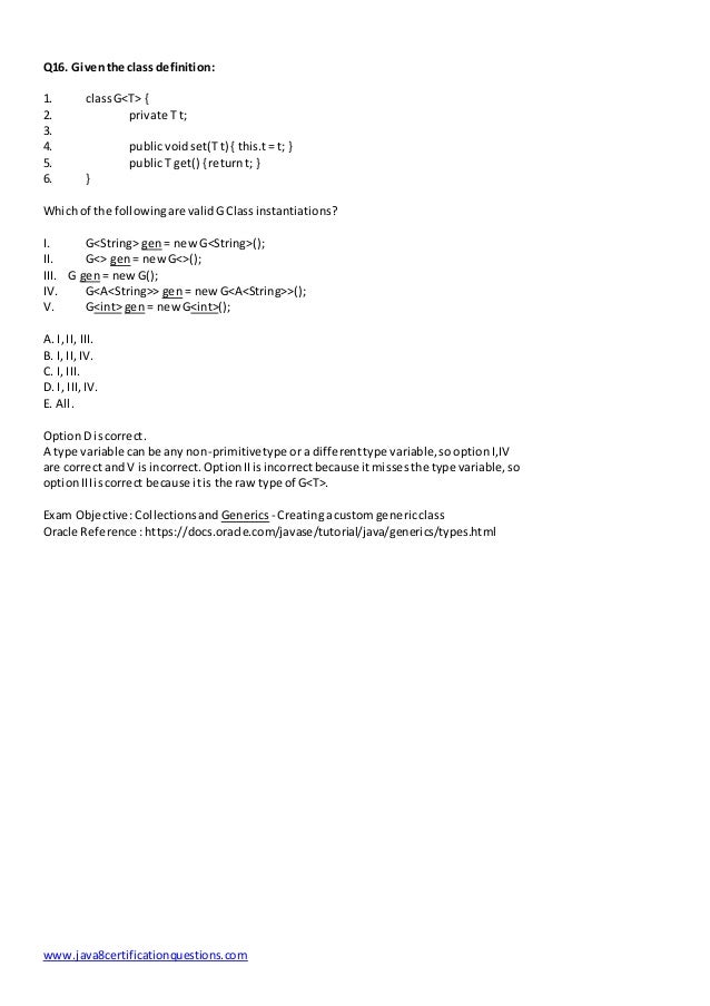 1z0-809 Examengine