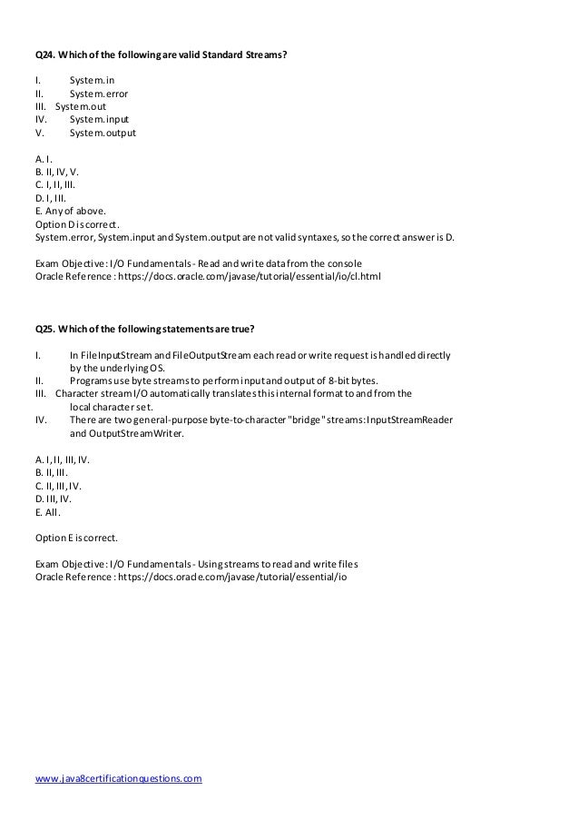 1z0-809 Originale Fragen