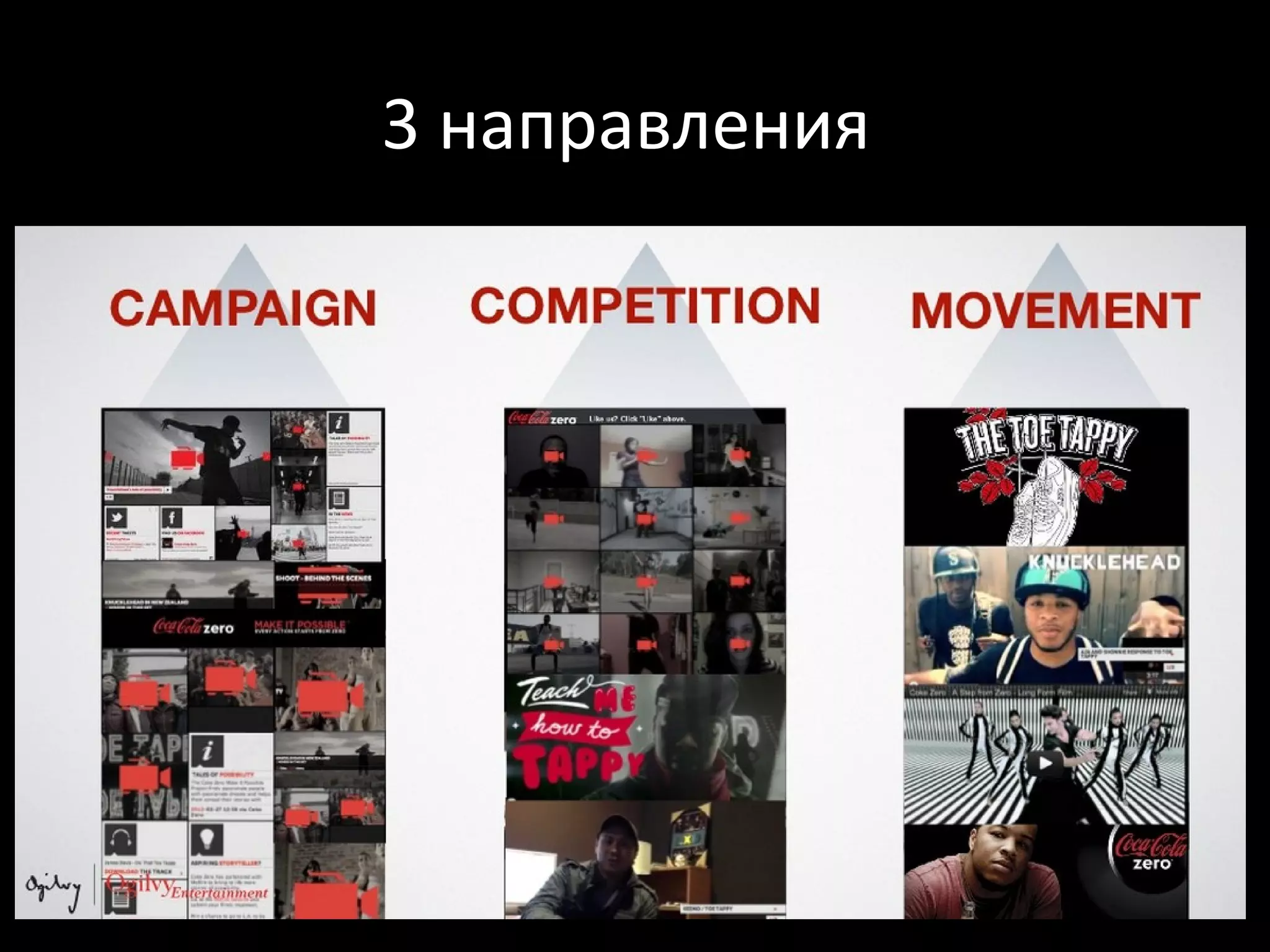 3 направления
 