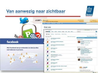 Bouw een relatie op met bezoekers en online bezoekers! - Zorg voor een duidelijke  email handtekening onder uw  eigen e-mails met bijvoorbeeld een aanbieding- Gebruik een professionele e-mail nieuwsbrieven tool   inclusief aanmelding op de website en afmelding via de   nieuwsbrief- Maak gebruik van actuele en goede foto´s van uw bedrijf en  de mensen in uw bedrijf 46Van aanwezig naar zichtbaar