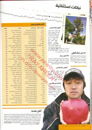 موسوعة غينس للارقام القياسيه 2