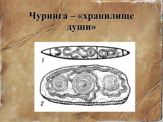 Чуринга – «хранилище души» 