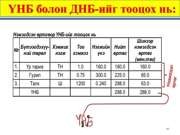 Үндэсний тооцооны систем /Үндэсний нийт бүтээгдэхүүн, Дотоодын нийт б…