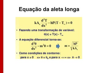 Equação da aleta longa

 