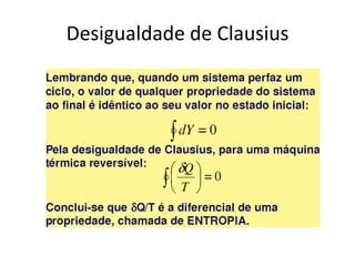 Desigualdade de Clausius
 