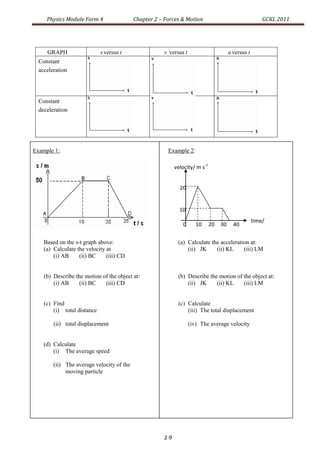 2.0 forces and motion | PDF