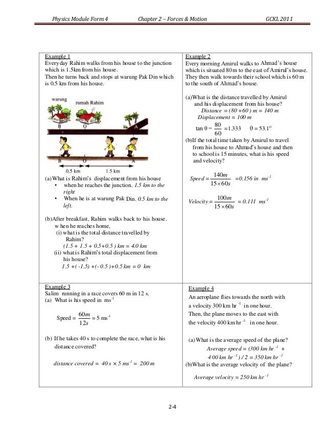 2 0 Forces And Motion