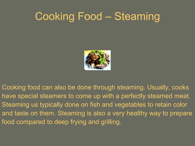 Cooking Food: The Different Methods | PPT | Barbecues and Grilling ...