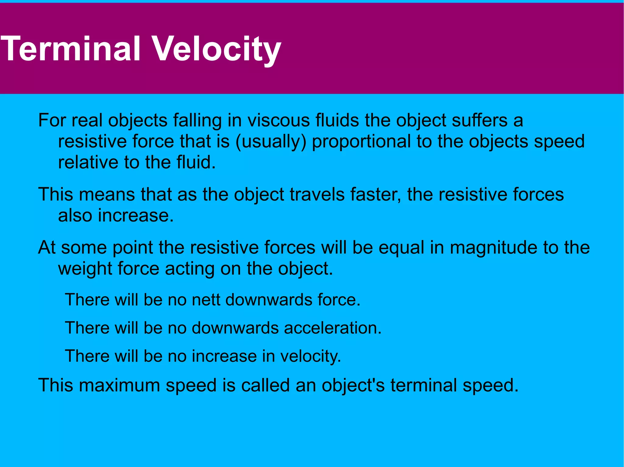 Uniform Acceleration By definition: The total displacement is the area under the curve. v t (t 1 ,u) (t 2 ,v) 