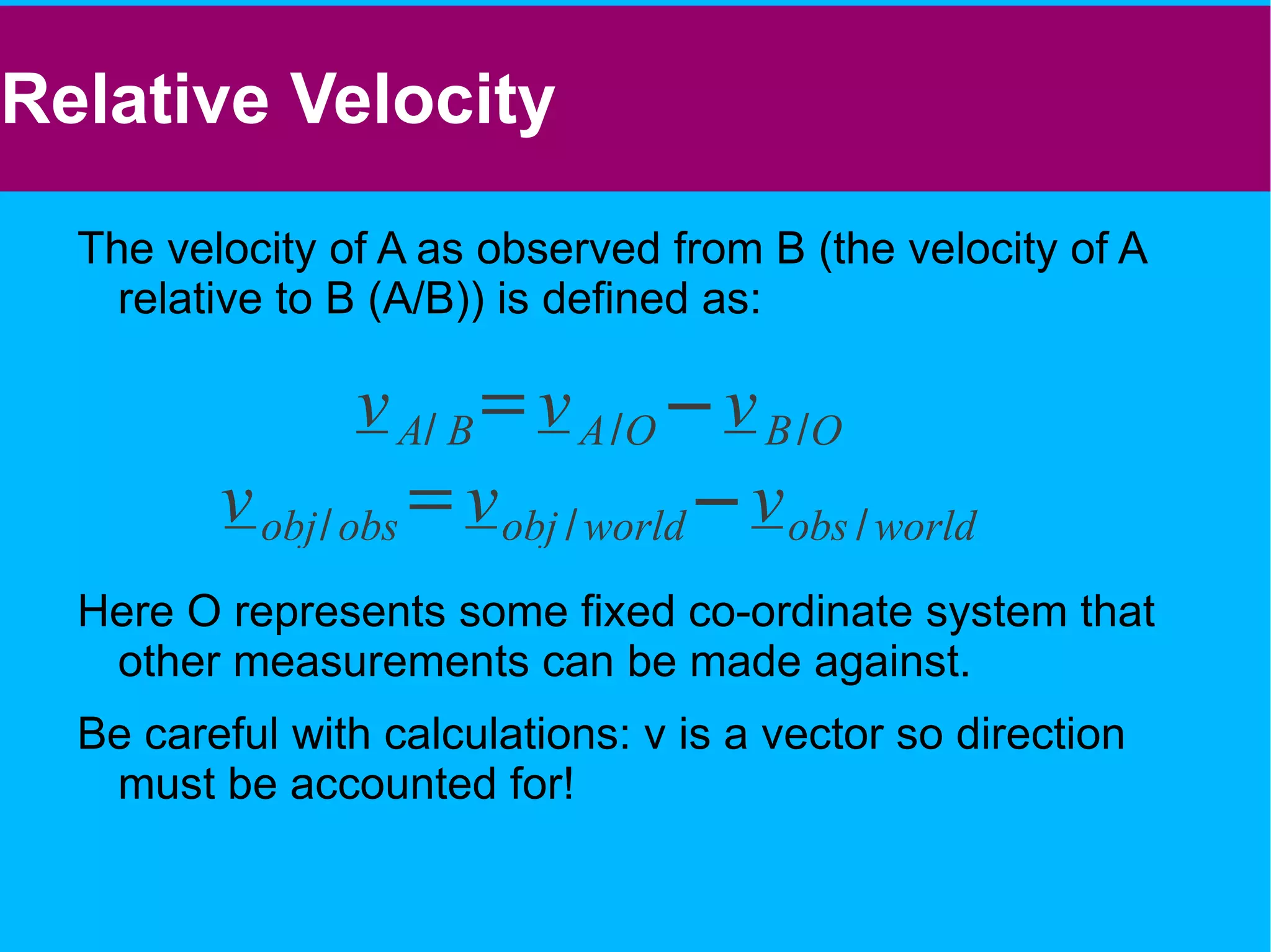Uniform Acceleration By eliminating t from equations 1 and 2: v t (t 1 ,u) (t 2 ,v) 
