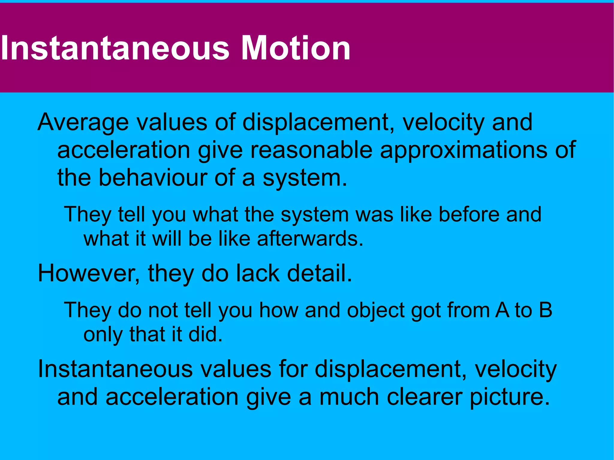 All three of these quantities are vectors. 