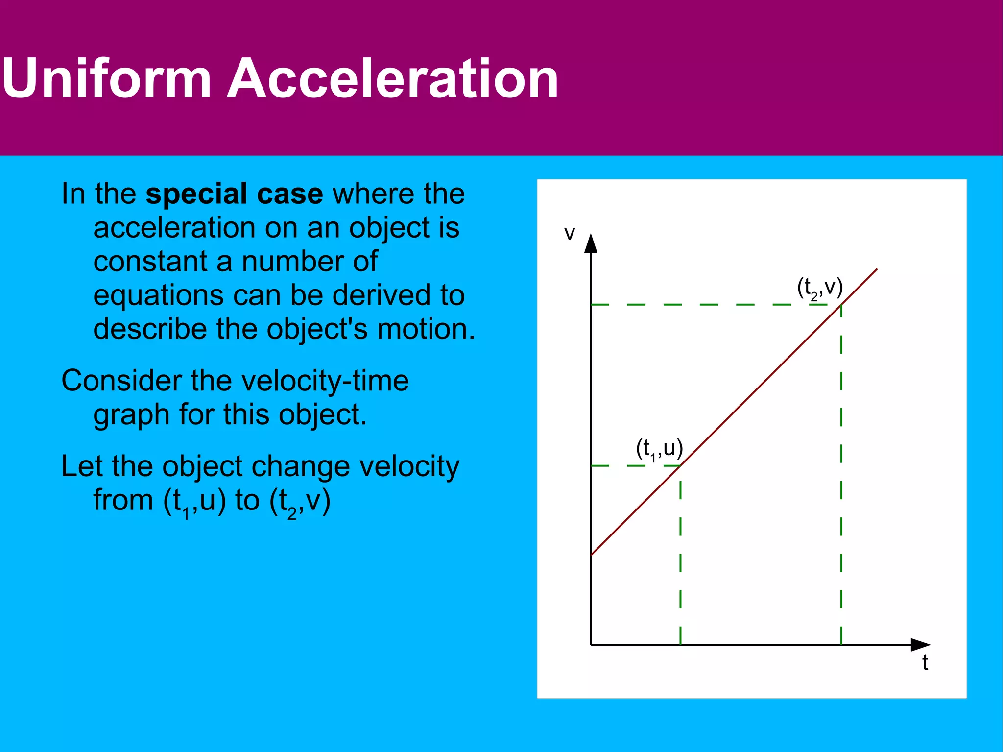 A ball that travels at 10ms -1  for 15s before striking a wall and rebounding at 45 o  to the original path at 8ms -1  for 5s. 