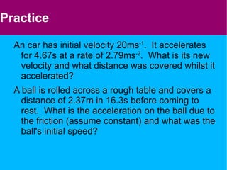 Consider the velocity-time graph for this object. 