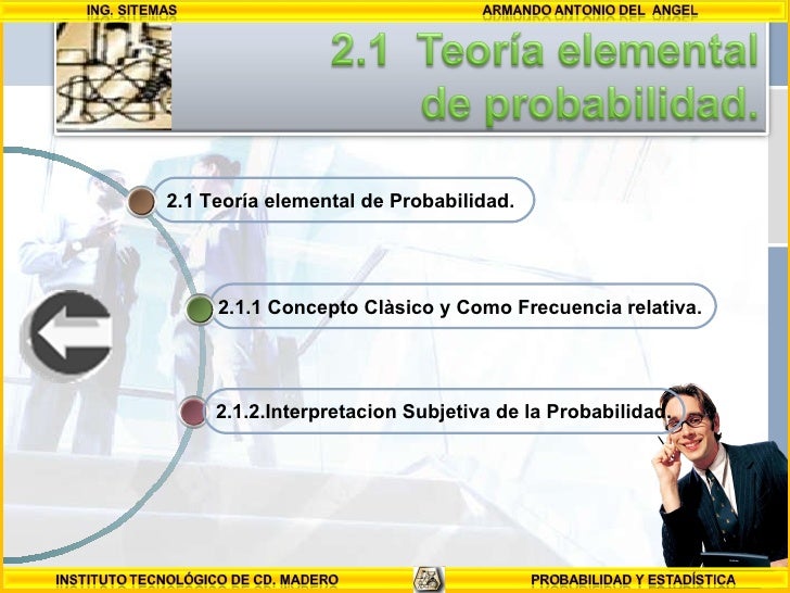 2.1. teoria elemental de la probabilidad