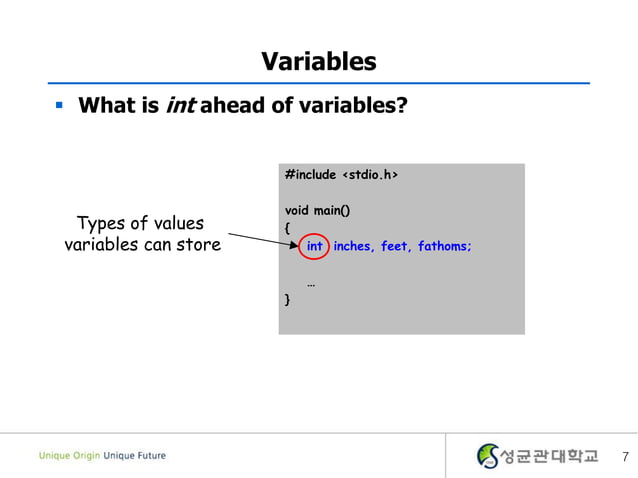 2 1. variables & data types | PPT