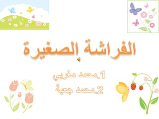 الفراشة الصغيرة 1.محمد مغربي 2.محمد جعبة 