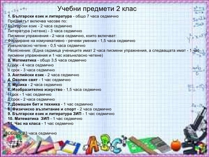 учебници и помагала 2 клас