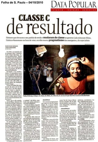 Folha de S. Paulo – 04/10/2010 