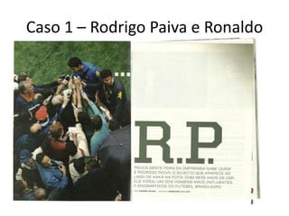 Caso 1 – Rodrigo Paiva e Ronaldo