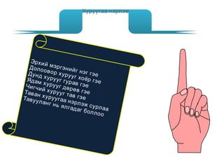 '' Жолооч”шүлэгт хэн хэнд талархал дэвшүүлсэн бэ   ? 