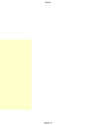 Анализ




Хуудас 15
 