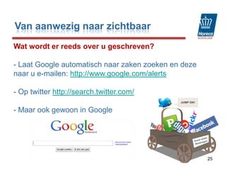 Loyalty programma, guest invites guestVan aanwezig naar zichtbaar223. Verbeteren van  gemiddelde besteding- Gastvriendelijkheidstraining- Informatie- Professionele bediening- Menu engineering - GerichtActiescommuniceren