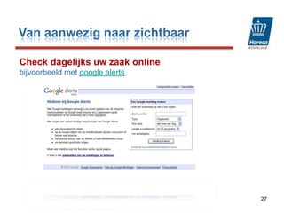  Hoe organiseer ik dat het actueel blijft?