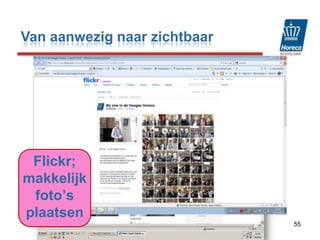  Maak uw Foursquare account aan: www.foursquare.com  en maak van uw gastenuw ambassadeurs!(creëer uw fans)46Van aanwezig naar zichtbaar