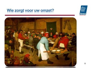 8Wie zorgt voor uw omzet???