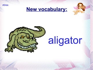 New vocabulary: lion 