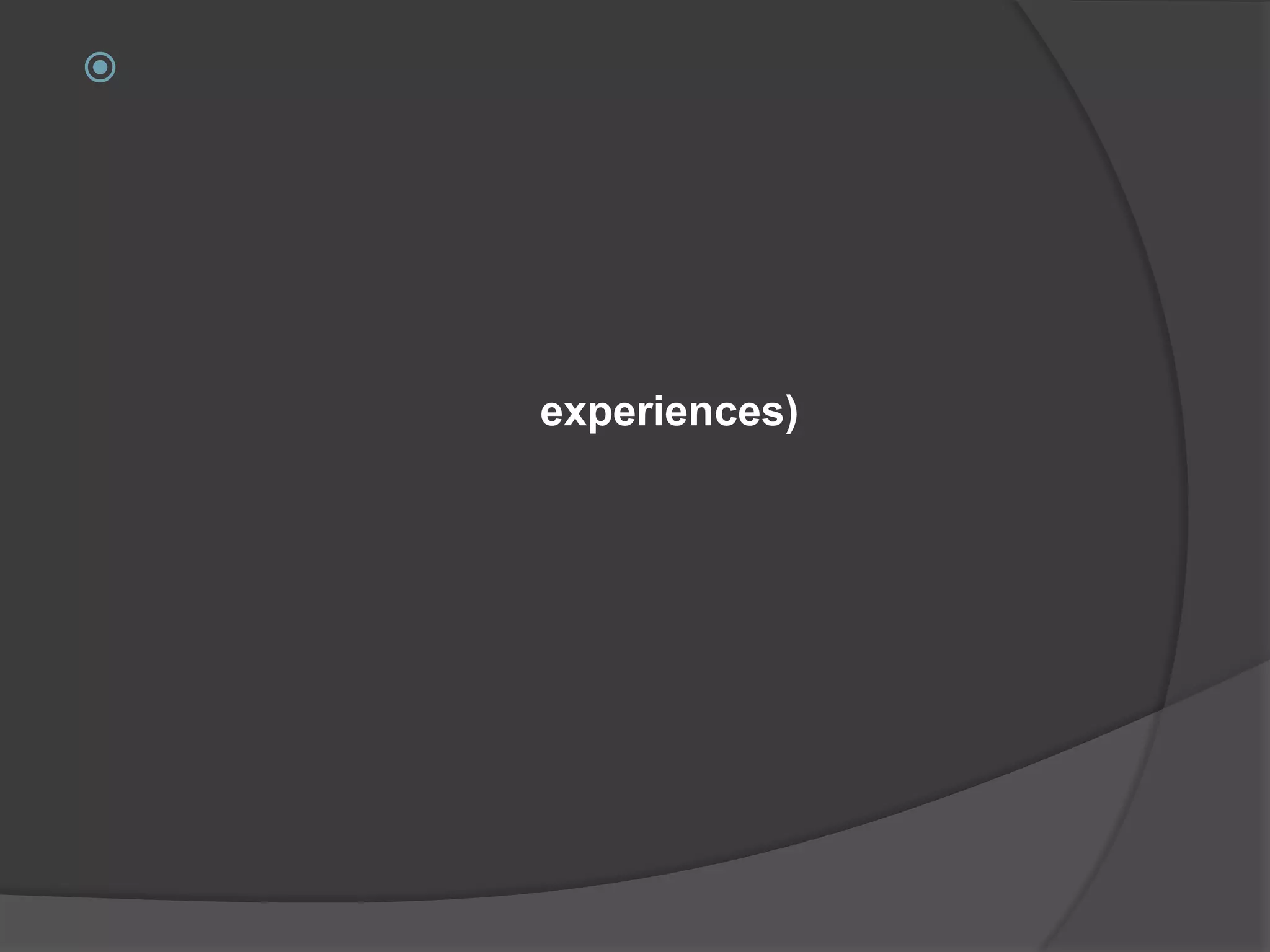 ลำดับขั้นของการเรียนรู้ในกระบวนการเรียนรู้ของคนเรานั้น จะประกอบด้วยลำดับขั้นตอนพื้นฐานที่สำคัญ 3 ขั้นตอนด้วยกัน คือ (1) ประสบการณ์ (2) ความเข้าใจ และ (3) ความนึกคิด 1. ประสบการณ์ (experiences) ในบุคคลปกติทุกคนจะมีประสาทรับรู้อยู่ด้วยกันทั้งนั้น ส่วนใหญ่ที่เป็นที่เข้าใจก็คือ ประสาทสัมผัสทั้งห้า ซึ่งได้แก่ ตา หู จมูก ลิ้น และผิวหนัง ประสาทรับรู้เหล่านี้จะเป็นเสมือนช่องประตูที่จะให้บุคคลได้รับรู้และตอบสนองต่อสิ่งเร้าต่าง ๆ ถ้าไม่มีประสาทรับรู้เหล่านี้แล้ว บุคคลจะไม่มีโอกาสรับรู้หรือมีประสบการณ์ใด ๆ เลย ซึ่งก็เท่ากับเขาไม่สามารถเรียนรู้สิ่งใด ๆ ได้ด้วยประสบการณ์ต่าง ๆ ที่บุคคลได้รับนั้นย่อมจะแตกต่างกัน บางชนิดก็เป็นประสบการณ์ตรง บางชนิดเป็นประสบการณ์แทน บางชนิดเป็นประสบการณ์รูปธรรม และบางชนิดเป็นประสบการณ์นามธรรม หรือเป็นสัญลักษณ์