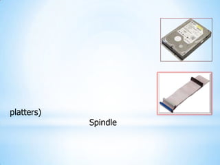 platters)
            Spindle
 