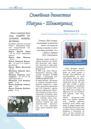 2`2012




                                                                                                                                                .
                                           -                                                                                                4 .
         : «                               -
                       ,                   ,
                       »                                                ,                     ,

              –                            -                            ,
                                           -                                                  -
                  251           .                                                   ,
 - 40             (15                                                                         »
          )                                                                 .
 - 29                                                                                         -
                                           -                                                  -                        .,                           .,
        - 43               (5              -                                                  -                             .,                               .
                  )                                                                           -

 - 41                                                               .                                                                                    -
                                           -        2004                                      -
           - 38                                                                               -
                                           -                                    «                          .                                        ,    -
                       -36          (27                     »                         «       -                                     ,
                                )                                                   ».                                                                   -
                                           -                                                                                ,
          -1                                                                                  -                                             .            -
                                           -                                                                                                             ,
          -5                                                                                  -                                                          -
                                           -                    .                                 . 22                      1941                         -
          - 18                                                                                -                    ,
                                                                            «             »                                                              -
                                                                    «                      -                                    .                        -
                                                        »                                  -       ,
                                                            «                             ».                                                             -
                                                                                                                                            ,            -
                                                                                                                                        ,
                                                                                              -                                                          -
                                                    ,                                                  .                                                 -
                                                                                              -                                                          -
                                                        .                                                      .
                                                                                                                                                         -
                                                                                                       ,                                                 -
                  .,                  .,       .,                       .                                                                                -



26
 