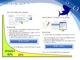 구글 광고프로그램




롱테일효과
 80%    20%
 
