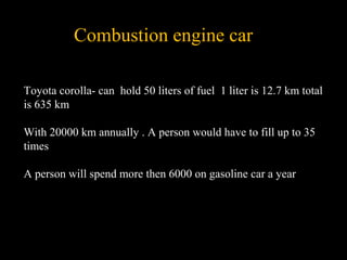 internal combustion engine vs electric engine | PPT