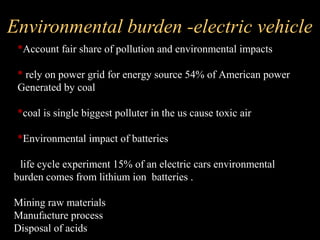 internal combustion engine vs electric engine | PPT