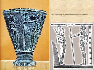 Κύπελλο αναφοράς και αναπαράσταση σχεδίων του κυπέλλου 