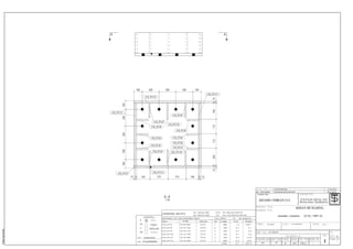 Teklastructures
TAVAN ISTAT E C H N I C A L O F F I C E
S G N :
A
A C
C
N A
A P P R O V E D
A P P R O V E D W I T H
C O M M E N T S
C O M M E N T E D , S U B M I T
R E V I S E D D O C U M E N T
N O T A P P R O V E D
20/06/2010
D A T E :
X
H.ALAMSHAHI
1 12-06-20101 FOR APPROVAL
REV. DATEREVISION DESCRIPTIONREV MARKNo
22.0
6.5
210_1BP/4 22
mm F.W UNLESS NOTEDALL WELDS ARE
mm UNLESS NOTED
MATERIAL LIST FOR ASSEMBLY MK'D
Mark Profile Material LengthNo. Area Weight
No. Required
ALL HOLES ARE
GENERAL NOTES:
210_PC/4 150.7PL30*800 ST37 1 800 1.4
210_PC/8 4.1PL15*140 ST37 6 250 0.1
210_PC/9 5.0PL15*170 ST37 4 250 0.1
210_PC/10 5.6PL15*190 ST37 2 250 0.1
210_PC/11 21.8PL15*250 ST37 2 740 0.4
210_PC/12 23.6PL15*250 ST37 2 800 0.4
4.1 297.3Total
A3
SH.REISY 210_1
210
TAVAN ISTA CO.
CONSULTANT:
SHAMS OMRAN CO.
SHIAN BUILDING
[210_1BP.4]ASSEMBLY DRAWING:
Structure Industry TAVAN ISTA CO.
Structure Industry
1ST 01 ASS TEKLA -
ST-ASS-01-
H.ALAMSHAHI
200200100
210_PC/4
210_PC/12
210_PC/12
210_PC/11
210_PC/11
210_PC/10210_PC/9
210_PC/9
210_PC/10
210_PC/9
210_PC/9
210_PC/8
210_PC/8
210_PC/8
210_PC/8
210_PC/8
210_PC/8
A - A
1:10
15 15 162 215 215 148 15 15
15152051721721901515
100 200 200 200 100
100200
AA
 
