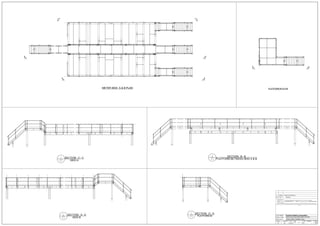 A
DWG TITLE :
E1
DRAWN CHECKED DATE JOB
NO.
DWG NUMBER REV
STRUCTURE:
CUSTOMER:
REV DATE REMARKS
A 12/09/10 ISSUE FOR APPROVAL
REFERENCE:
HOLES :
SHOP FINISH :
UNLESS NOTED
NIPISI 03-02-80-08 W5M PUMP STATION
TUS SAC 12/09/10
1714
Pembina Pipeline Corporation
BOLTS UNLESS NOTED
STRUCTURAL FRAMING PLAN
CC
B B
A A
METER SKID A & B PLAN
SECTION : A - A
SKID B
SECTION : B - B
PLATFORM BETWEEN SKID A & BSECTION : C - C
SKID A
D D
PLATFORM #3 PLAN
SECTION : D - D
PLATFORM #3
 