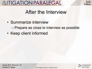 Paralegal Power Break: Client Interview Techniques | PPT