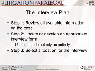 Paralegal Power Break: Client Interview Techniques | PPT