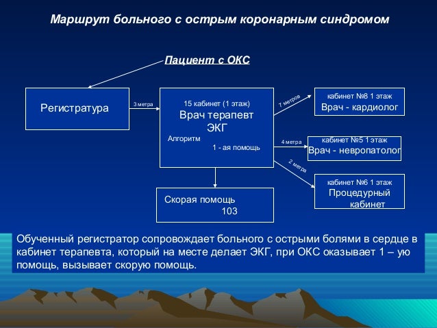 маршрут пациента схема