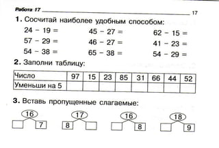 проверялочка. математика. 2 класс