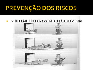 

PROTECÇÃO COLECTIVA vs PROTECÇÃO INDIVIDUAL

 