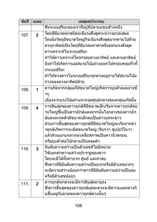 108
107. 2
108. 1
109. 4
110. 3
111. 2
 