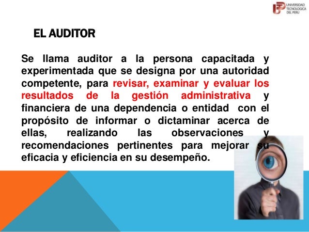 perfil del auditor