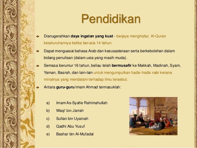 Pend. Agama Islam Tingkatan 4 - Sirah: Imam Ahmad bin Hanbal Rahimahuu2026