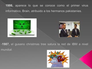 HISTORIA DE LOS VIRUS INFORMATICOS